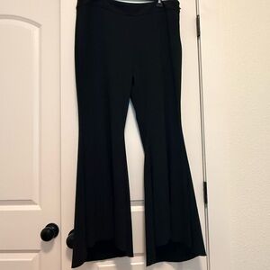 INC International Concepts Elegant Black Flare Pants